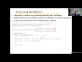Big Java Chapter 8 Designing Classes - Part 5 Minimizing Side Effects