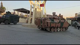 رتل تركي يدخل مدينة عفرين في ريف حلب 