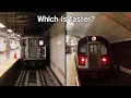 Which is faster 7 Train or the 42nd St Shuttle