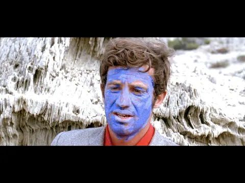 Download MP3 Pierrot le Fou (1965) by Jean-Luc Godard, Clip: End: (almost) Pierrot paints his face blue- and dies