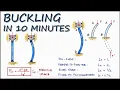 BUCKLING - Column Stability in UNDER 10 Minutes