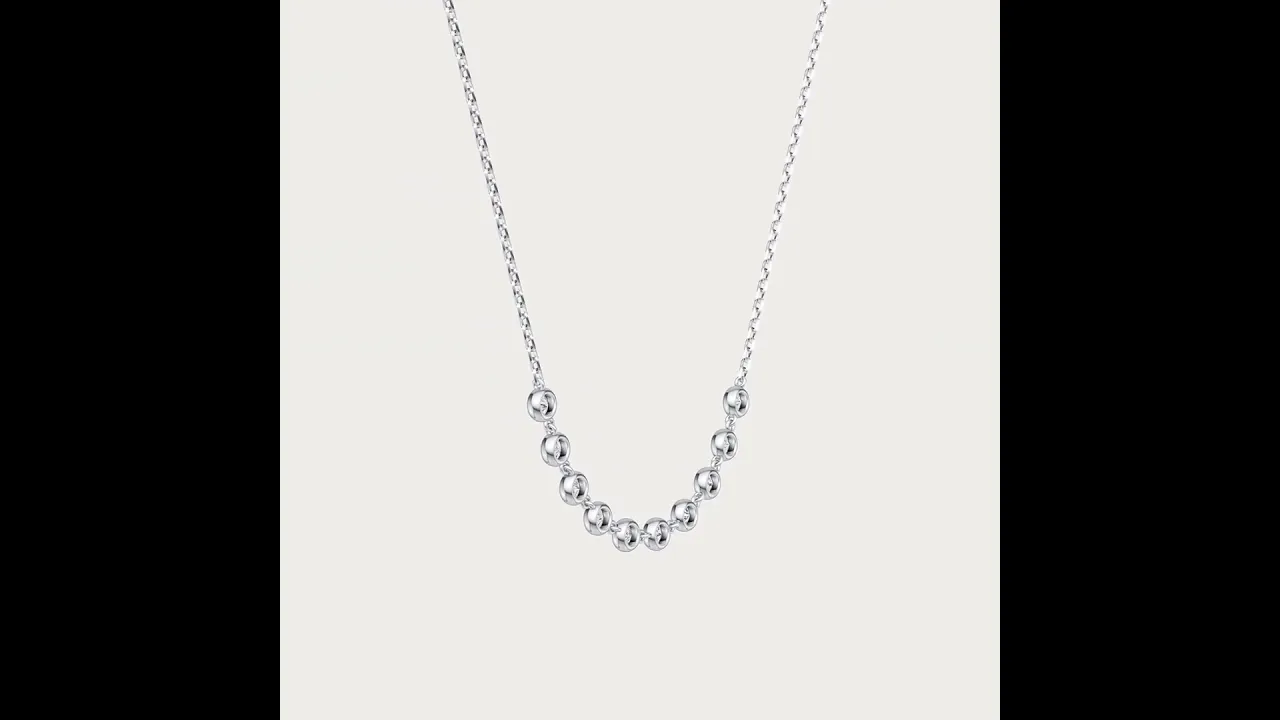 Good Mood | Diamond Smile Necklace