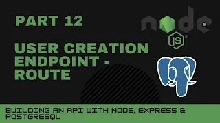JavaScript projects Node Express Postgres API - Part 12