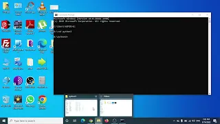 Run A Python file in CMD - Windows windows cmd me python file run krna