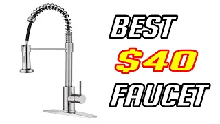 BEST KITCHEN FAUCET UNDER 40 ON AMAZON