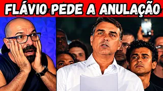 Flávio Bolsonaro pede a anulação das eleições. #4k #4kvideo #conectado
