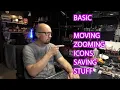 EASILY MOVE ZOOM AND SAVE ICONS IN PIXINSIGHT