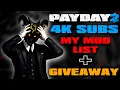 My Payday 2 Mods DLC UNLOCK ALL 2026