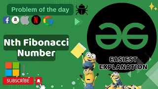 Nth Fibonacci Number POTD GFG Problem of the Day C Java Python