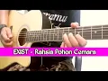 Lagu Exist - Rahsia Pohon Cemara (Akustik instrumental Cover with lyric)