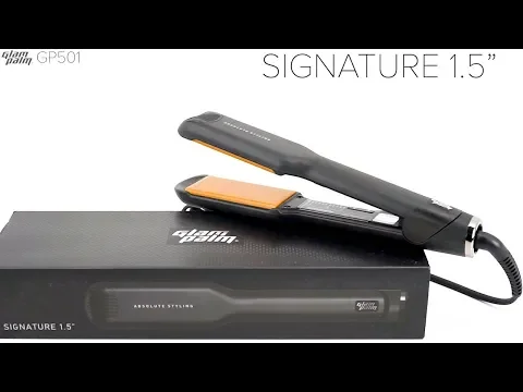 Download MP3 Glampalm Signature 1.5-Inch Professional Flat Iron