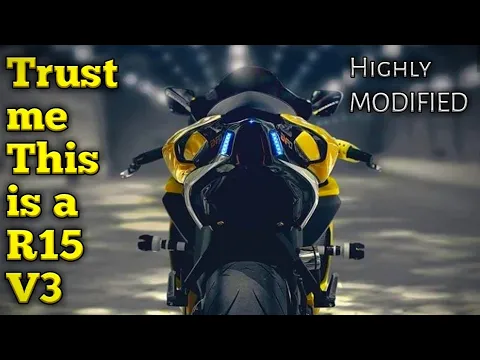 Adaptive R15 This Heavily Modified Yamaha R15 3.0 Looks Stunning