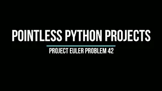 Project Euler Problem 42 - Coded Triangle Numbers