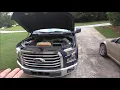 How to replace the cylinder head temp sensor p1299 on a 2016 F150 2 7 ecoboost