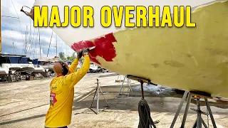 MAJOR OVERHAUL of Our Hull | Boat Life