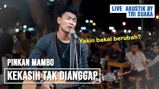 Download KEKASIH TAK DIANGGAP - KERTAS BAND (LIRIK) LIVE AKUSTIK COVER BY TRI SUAKA MP3