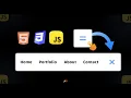 How to create Animated navigation bar with HTML CSS and JavaScript Adel Gabr