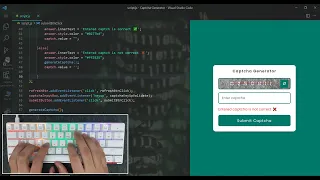 ASMR Programming - Captcha Generator With JavaScript