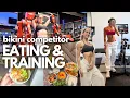 WHAT I ACTUALLY EAT TRAIN Muscle-Building Routine as a Bikini Competitor