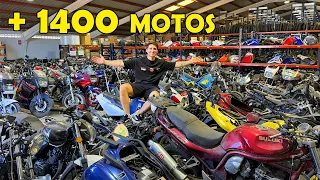 ENCONTRE un CEMENTERIO con mas de 1400 MOTOS MITICAS