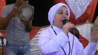 كوثر ابو عطايا واقبال جماهيرى لم يسبق له مثيل فى مولد الغمرى تصويرم  السيدعباس الخطيب             دندنها