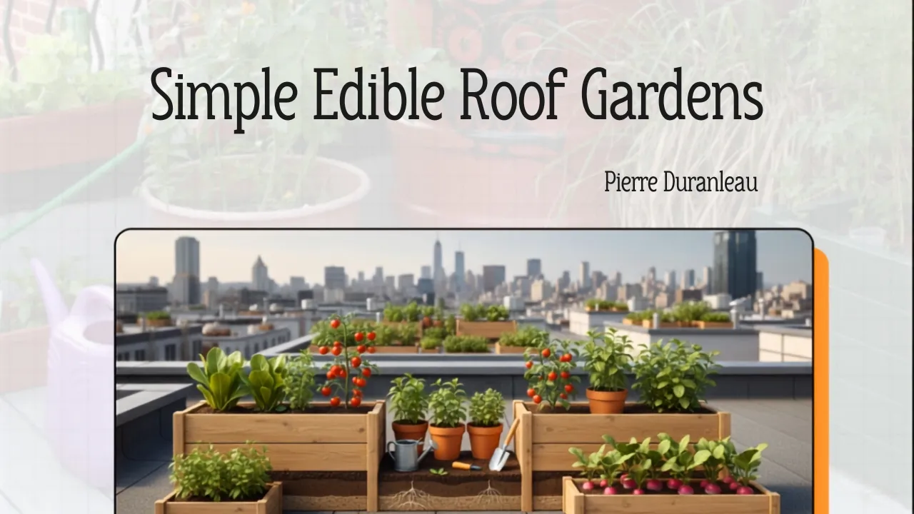 Simple Edible Roof Gardens