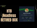 Headless HTB Retired