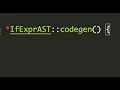 LLVM Tutorial CodeGen For If Statement