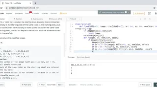 Leetcode - 733 Flood Fill
