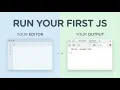 Your First JavaScript Program An Introduction for Beginners