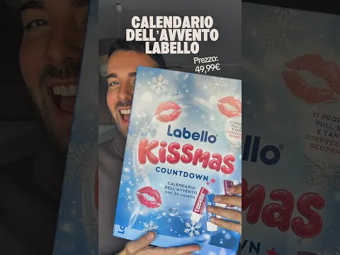 CALENDARIO DELL’AVVENTO LABELLO 2026: SCUSA, MA NON CI SIAMO PROPRIO! 🤬 #labello #shorts