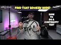 How to test continuity with a multimeter How to find a broken wire