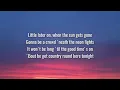 Randy Houser - Country Round Here Tonight (Lyrics)