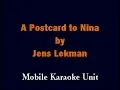 Jens Lekman - A Postcard to Nina [Karaoke]