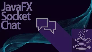 a JavaFX chat using Socket