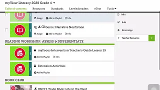 Accessing Savvas Realize teacher portal to create a student assignment