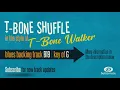 T-Bone Shuffle jamtrack in G | West Coast style swinging shuffle backing track