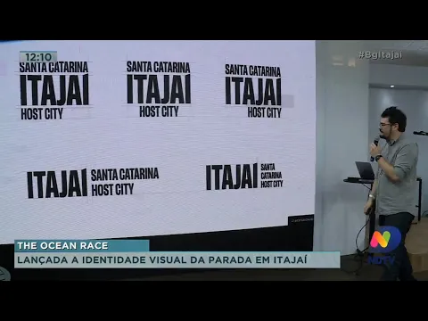 Lançada a identidade visual da parada The Ocean Race Itajaí