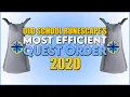 OSRS s Most EFFICIENT Quest Order