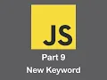 JavaScript - Introduction to the NEW key word in Objects with Javascript