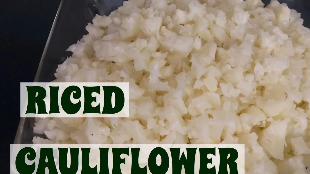 KETO//RICED CAULIFLOWER//Alternative to white rice