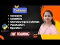 Python Fundamentals TOKEN KEYWORDS IDENTIFIERS LITERALS CBSE CLASS - XI COMPUTER SCIENCE