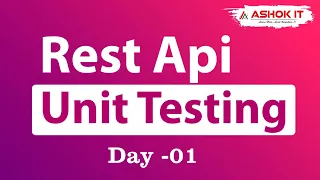 Rest Api Unit Testing Workshop Session - 01
