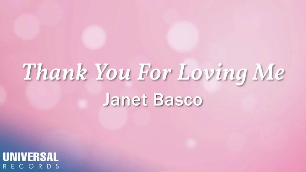 Janet Basco - Thank You For Loving Me (Official Lyric Video)