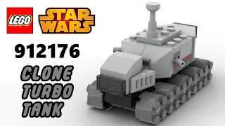 LEGO 912176 CLONE TURBO TANK | LEGO Starwars Magazine Gift Virtual Build