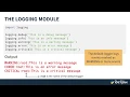 Python s Logging Module