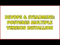 DevOps SysAdmins Postgres Multiple Version Installion 2 Solutions