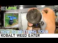 Kobalt Weed Eater Trimmer String Replacement