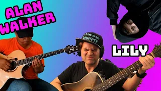 Download Alip Ba Ta  Reaction  Lily Alan Walker (fingerstyle guitar cover) MP3