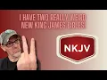 Two Really Weird NKJV Bibles